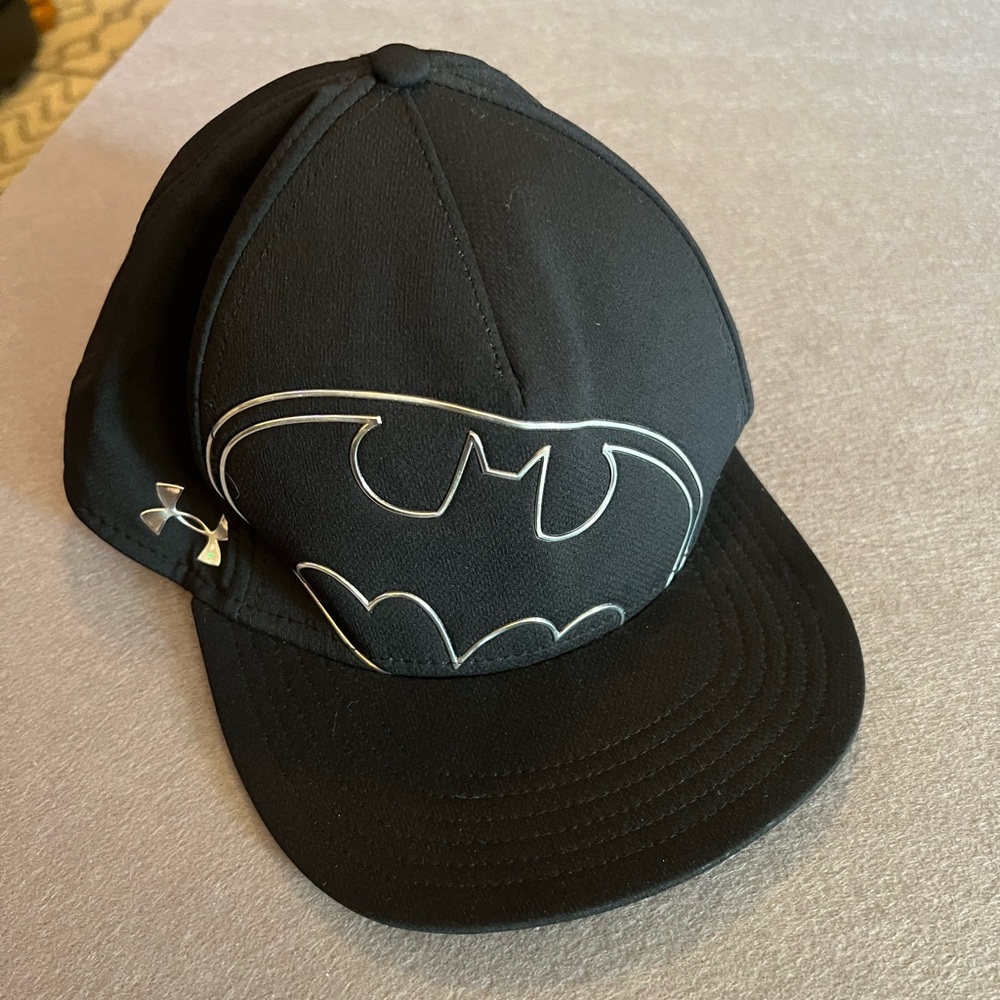 Under Armour Black Structured Baseball Hat